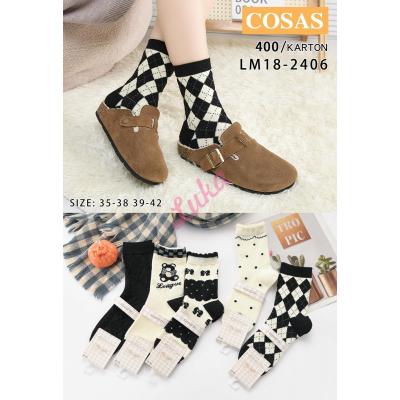 Women's socks Cosas LM18-2406