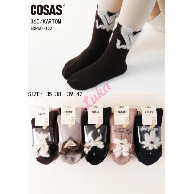 Women's socks Cosas Mink BDP60-102