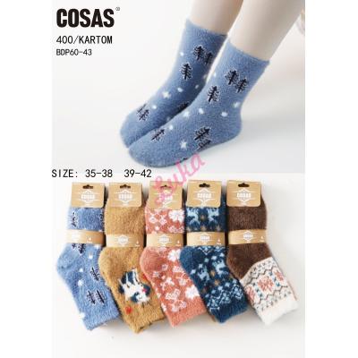 Women's socks Cosas Mink BDP60-43