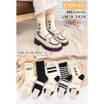 Women's socks Cosas LM18-2424