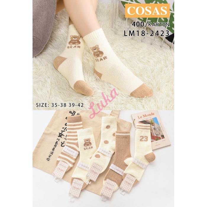 Women's socks Cosas LM18-2424