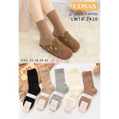 Women's socks Cosas LM18-2420