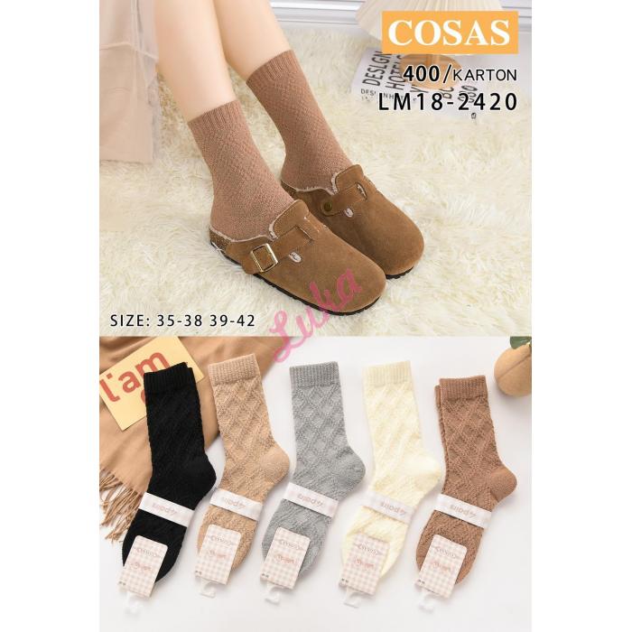 Women's socks Cosas LM18-2421