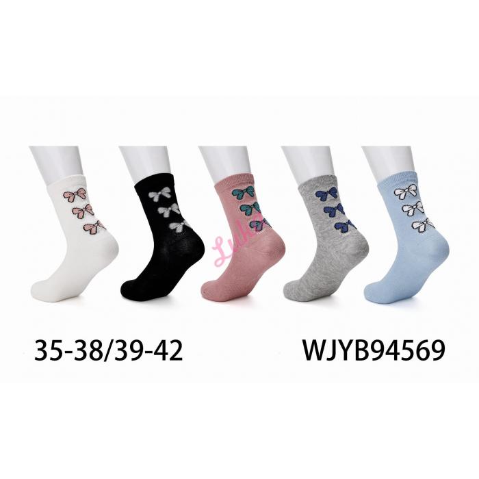 Women's Socks Pesail pół frota WJYB94564