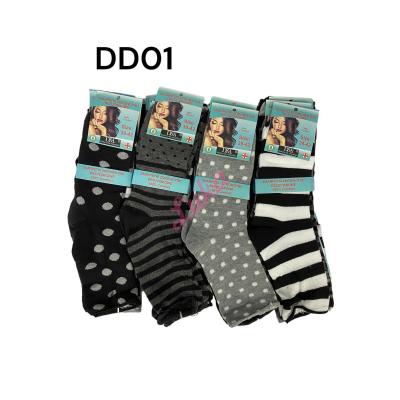 Women's Socks bezuciskowe D&A DD01