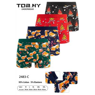 Men's boxer shorts Tomny 2483-C