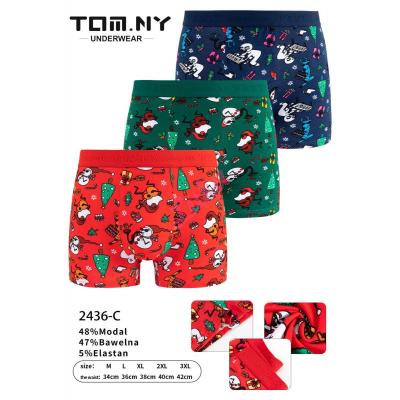 Men's boxer shorts Tomny 2436-C