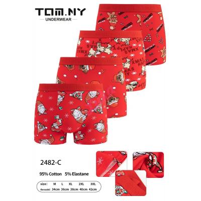 Men's boxer shorts Tomny 2482-C