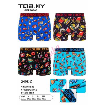 Men's boxer shorts Tomny 2498/1-C+F