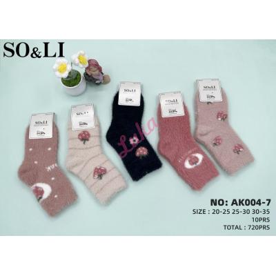 Kid's socks MINK AK-004-7