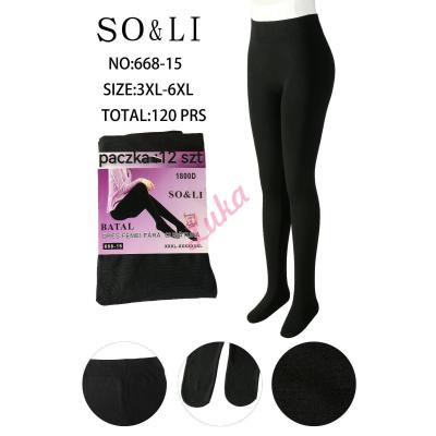 Women's Tights WARM SO&LI 668-15