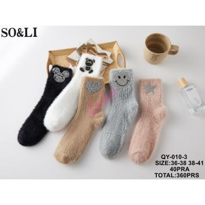 Women's Socks MINK So&Li QY010-3