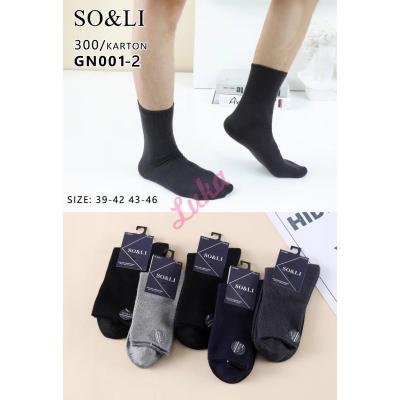 Men's socks SO&LI GN001-2