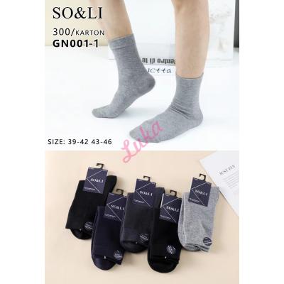 Men's socks SO&LI GN001-1