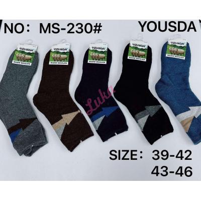 Men's Sokcks Yousda WOOL MS-230