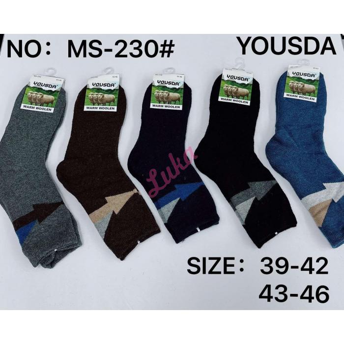 Men's Sokcks Yousda WOOL MS-231