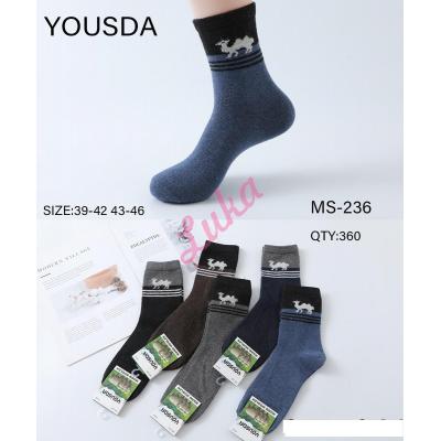 Men's Sokcks wool Yousda MS-236