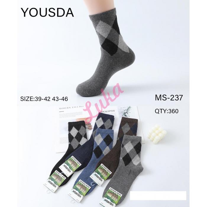 Men's Sokcks wool Yousda MS-234