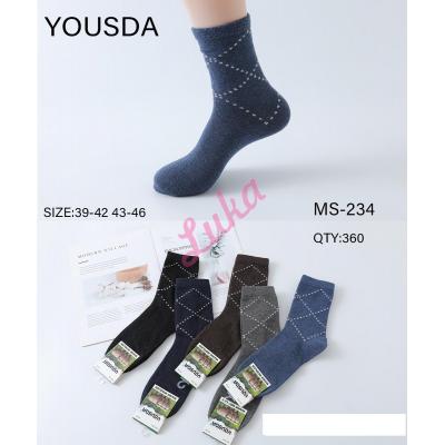 Men's Sokcks wool Yousda MS-234