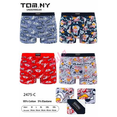 Men's boxer shorts Tomny 2475-C