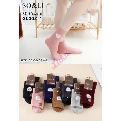 Women's Socks So&Li GL002-1