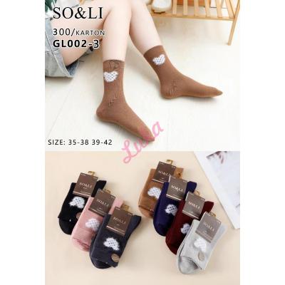 Women's Socks So&Li GL002-3