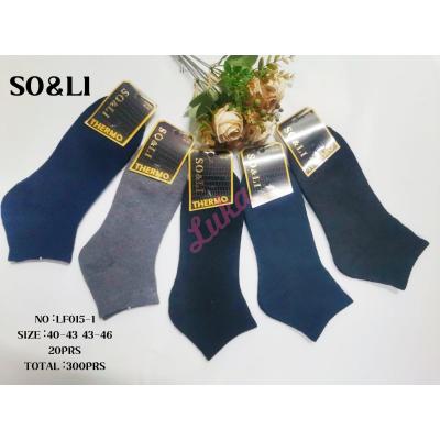 Men's socks SO&LI LF015-1 THERMO