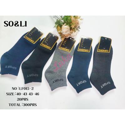 Men's socks SO&LI LF015-2 THERMO