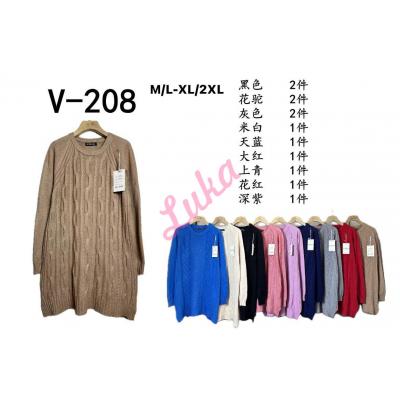 Women's sweater v-208