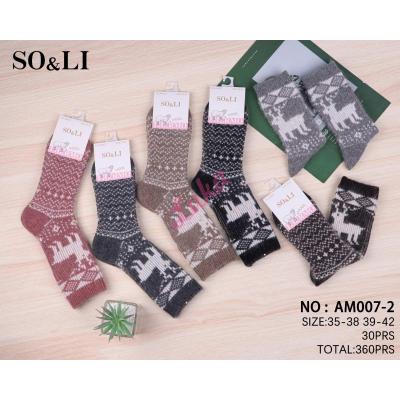 Women's Socks WOOL So&Li AM007-2