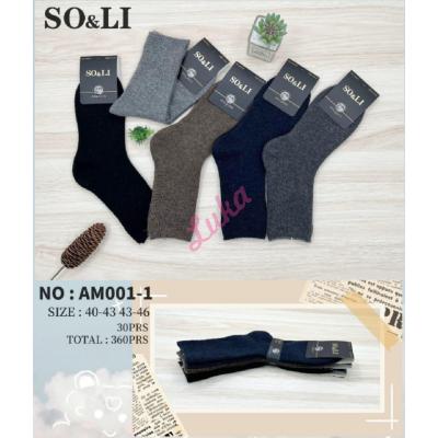 Men's socks SO&LI AM001-1