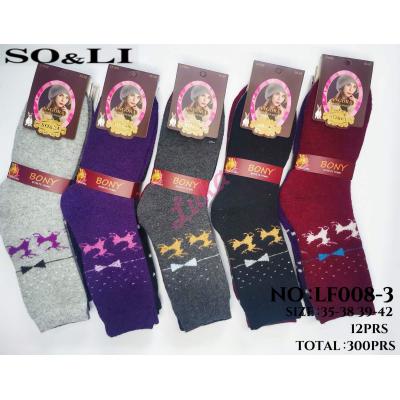 Women's Socks So&Li Angora LF008-3