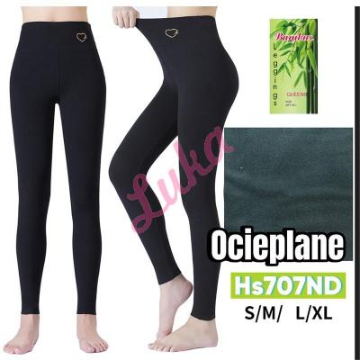 Women's leggings WARM Queene 727TD