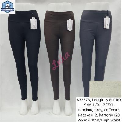 Legginsy damskie ocieplane Tyk xy7373