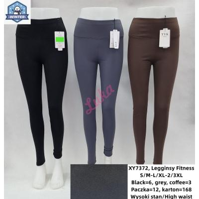 Legginsy damskie ocieplane Tyk xy7418