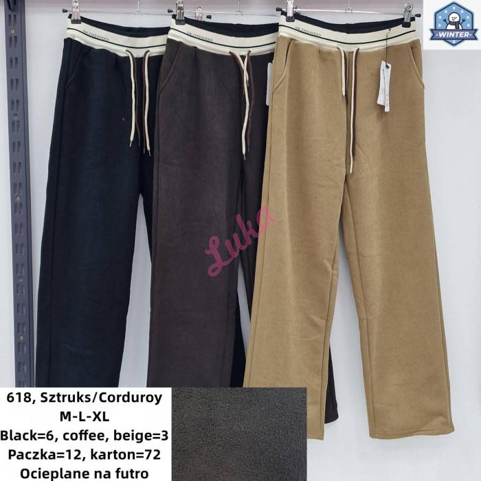 Women's warm pants Tyk 619