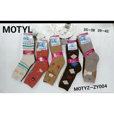 Women's socks Thermo Motyl ZY004