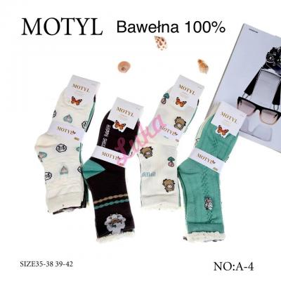 Women's socks Motyl A4