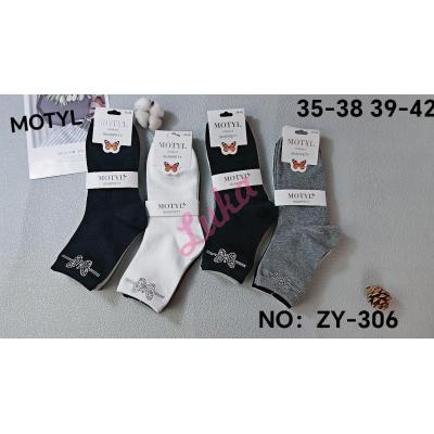 Women's socks Motyl ZY-306