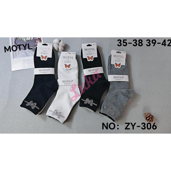 Women's socks Motyl ZY-305