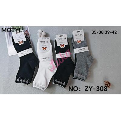 Women's socks Motyl ZY-308