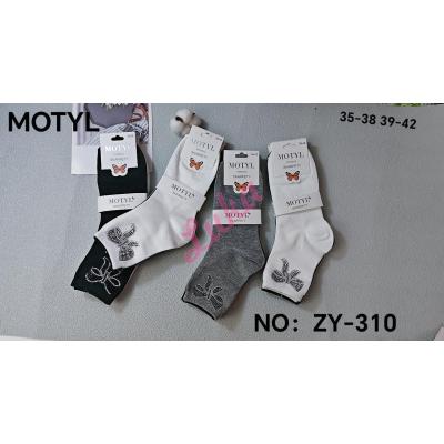 Women's socks Motyl ZY-310