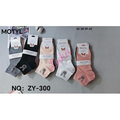 Women's socks Motyl ZY-300