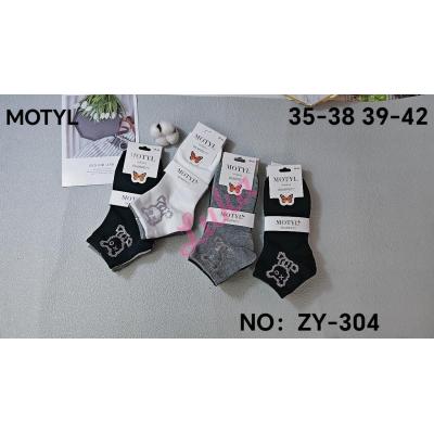 Women's socks Motyl ZY-304