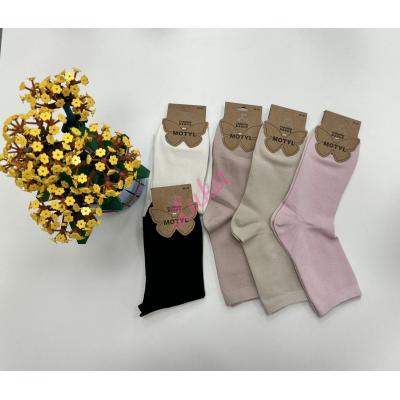 Women's bamboo socks Motyl 0030-1