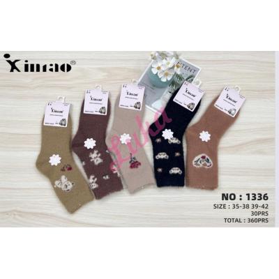 Women's socks MINK Xintao 1336