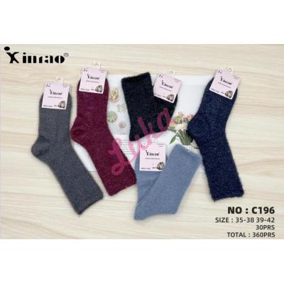 Women's socks MINK Xintao C196