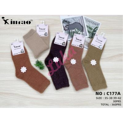 Women's socks MINK Xintao C177A