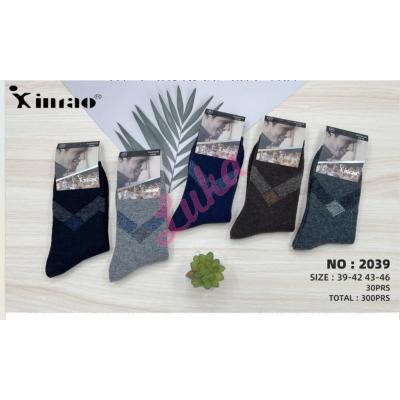 Men's socks ANGORA Xintao 2039