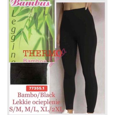 Legginsy damskie czarne 77355-1